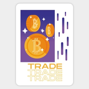 Trade Bitcoin Sticker